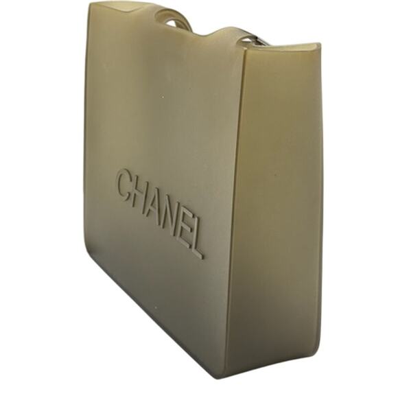 Chanel Jelly Rubbr Tote*Beige*AWESOME*EVERYDAY Chanel! - Picture 11 of 12